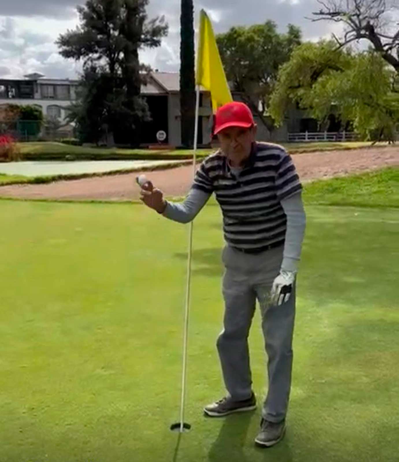 A sus 78 años Luis Zepeda Patterson hizo historia al conseguir su primer hole in one