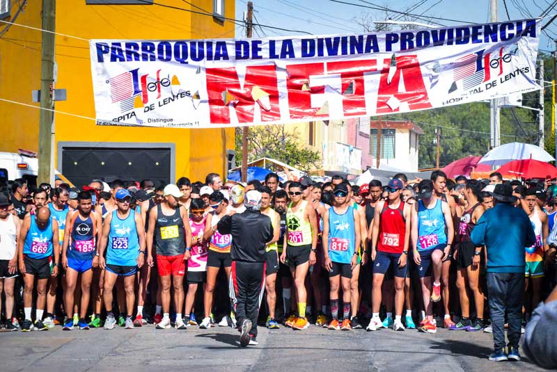 El 2025 inicia con gran actividad deportiva con la tradicional carrera atlética en honor a la Divina Providencia el miércoles primero de enero con una atractiva bolsa en premios para los ganadores.