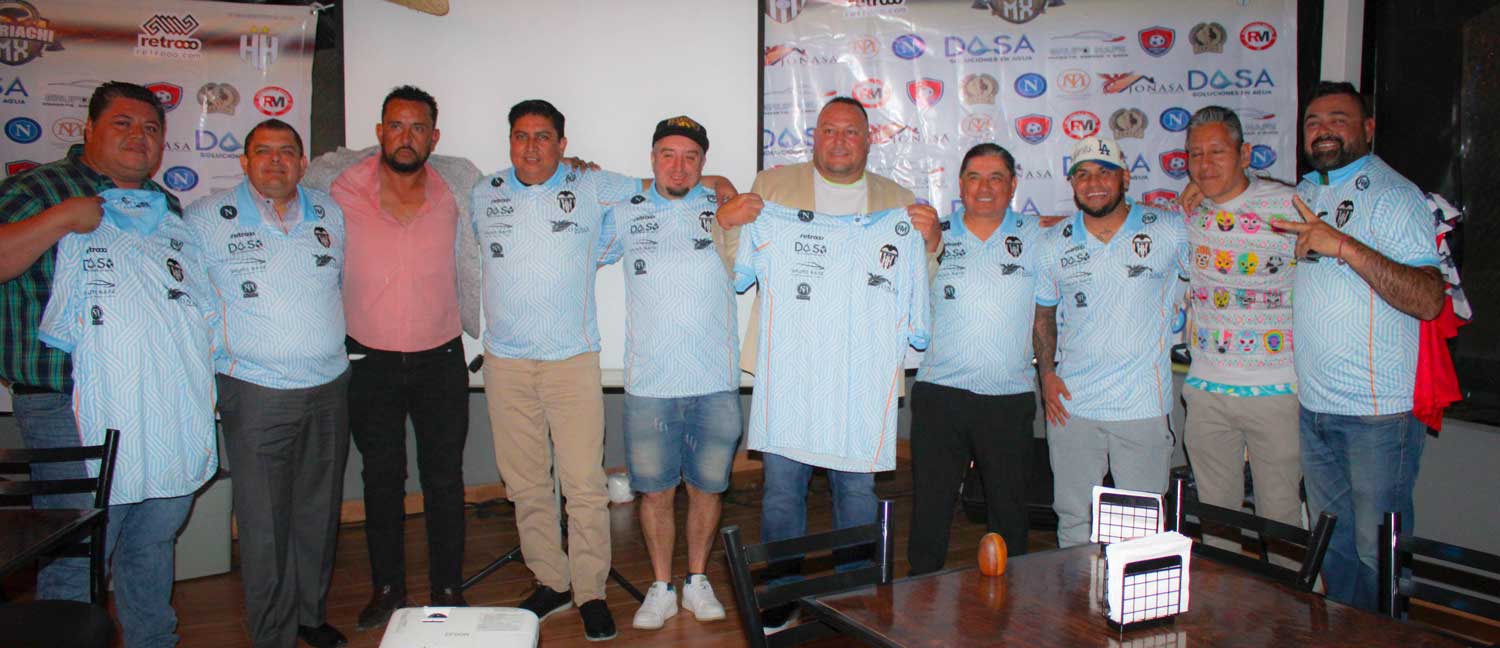 El equipo Valencia HH de Aguascalientes, presentó su uniforme y parte del plantel que estará participando en la primera edición de la Copa Internacional Mariachis Ags