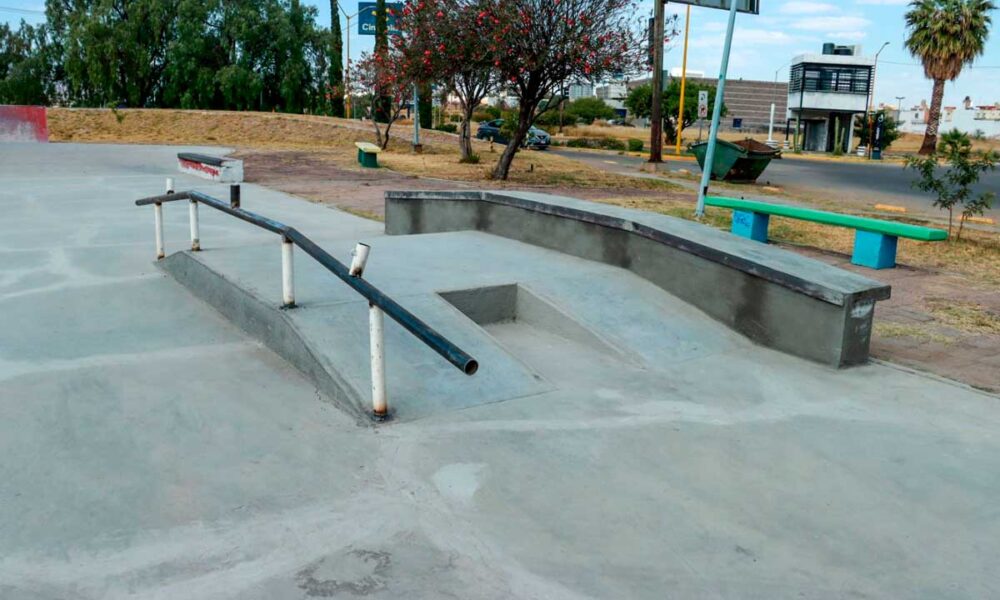 El municipio construye una rampa de skate en el Parque Jesús Reyes Heróles en la Fundición.