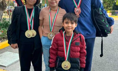 Impresionante desempeño de artemarcialistas hidrocálidos en el 8.º Torneo Nacional de Wushu Xiaohu en la Ciudad de México con 9 medallas.