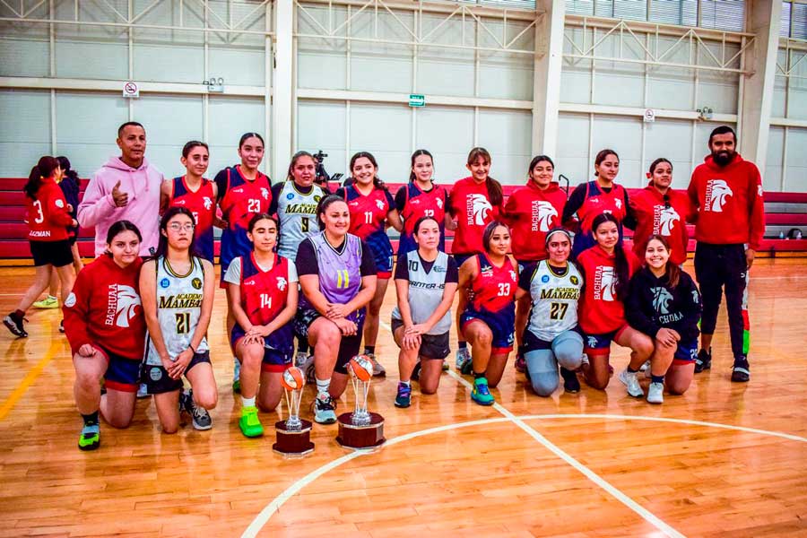 Mambas Academy se proclamó campeón de Segunda Fuerza Femenil de la Liga Dominical de Basquetbol