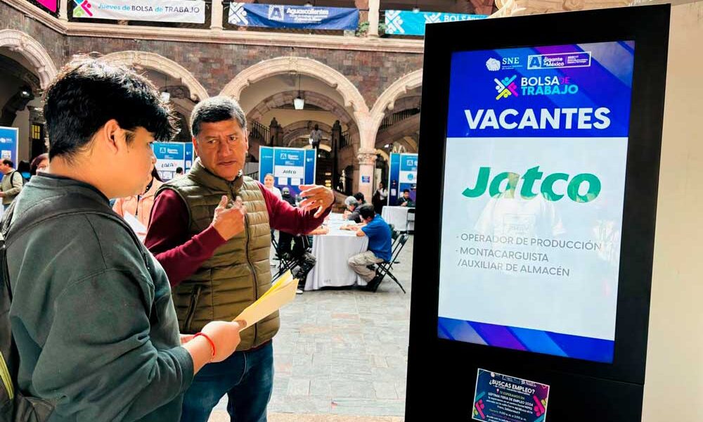 Más de 16 mil empleos en Aguascalientes gracias al 'Jueves de bolsa de trabajo' y 'Brigadas de empleo' de Gobierno del Estado