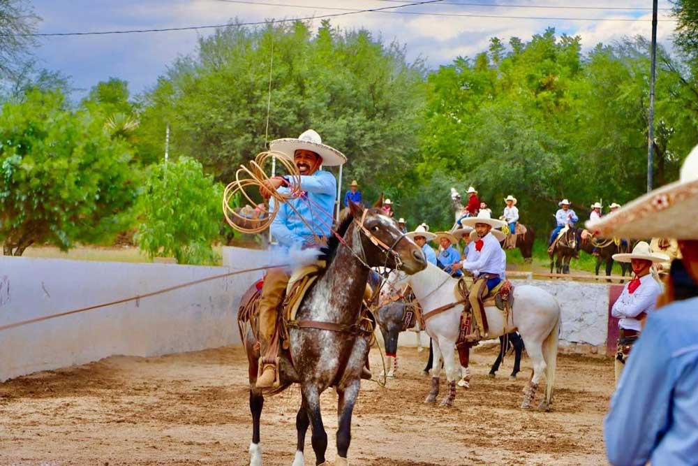 No te pierdas el Torneo Charro Del Barzón en Villa Juárez Asientos.