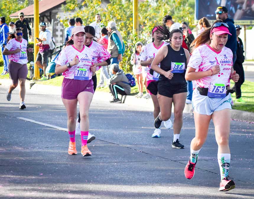 Aguascalientes se prepara para la octava edición de la carrera de la Mujer