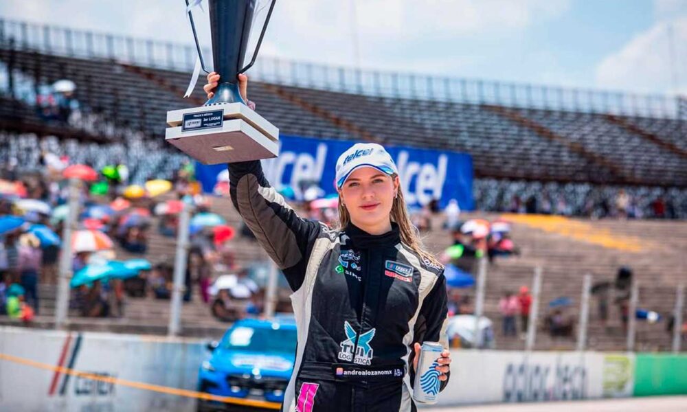 Andrea Lozano asegura su participación en la NASCAR México Series 2025