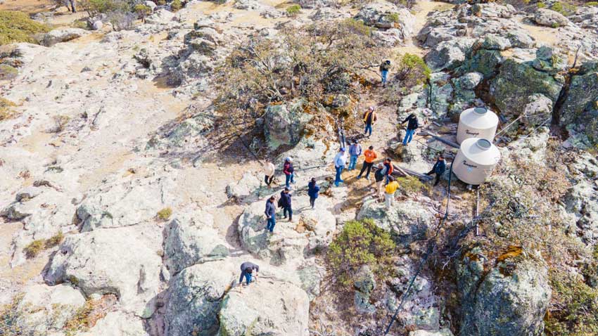 El presidente municipal de Jesús María se reunió con los comuneros de la Sierra Fría