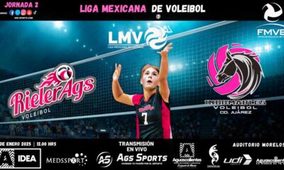 En Vivo dentro de la Liga Mexicana de Voleibol femenil a través de Ags Sports