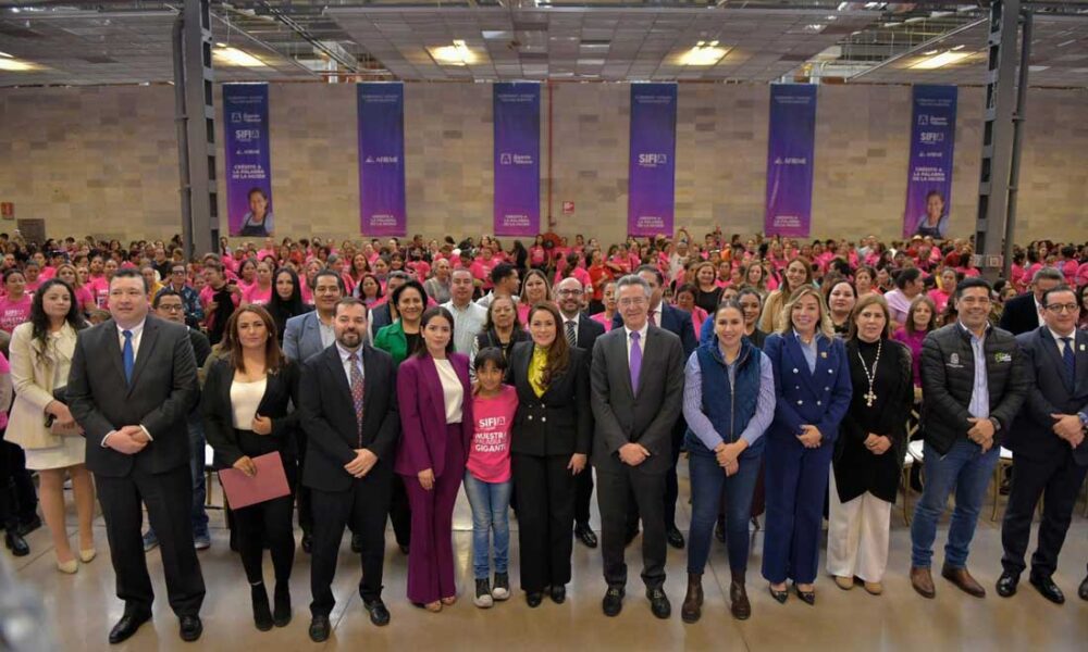 Gobernadora de Aguascalientes Tere Jiménez destina más de 20 millones de pesos para el programa “Crédito a la Palabra de la Mujer”