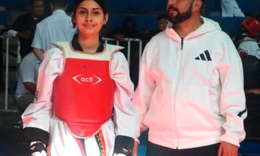 La taekwondoín Andrea Victoria Núñez Espinosa representará a Aguascalientes en la Gimnasiada Mundial de Serbia 2025