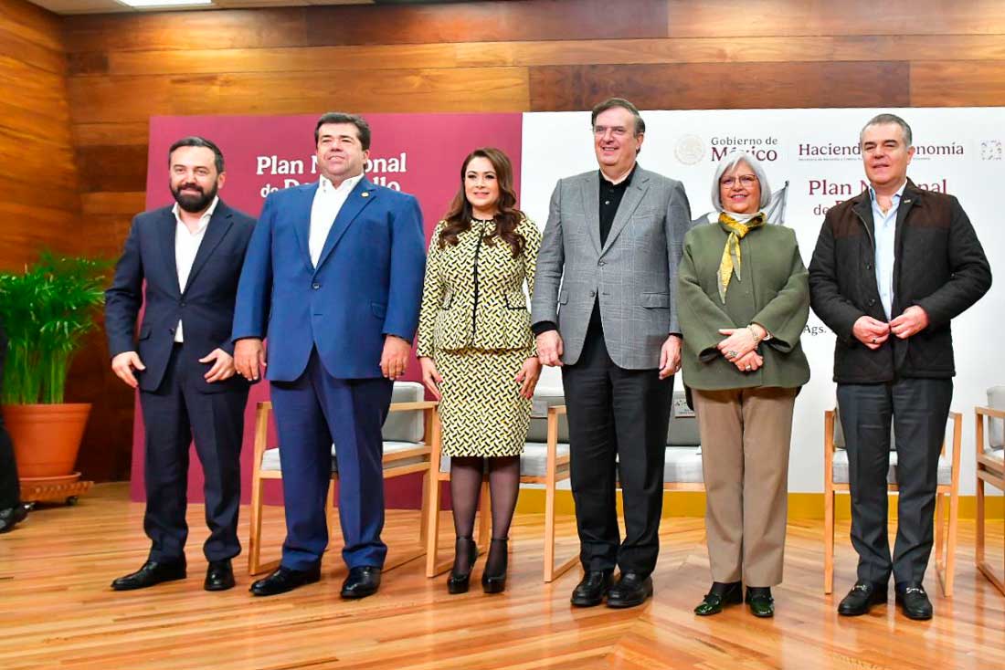 Marcelo Ebrard destaca a Aguascalientes como potencia exportadora y de desarrollo