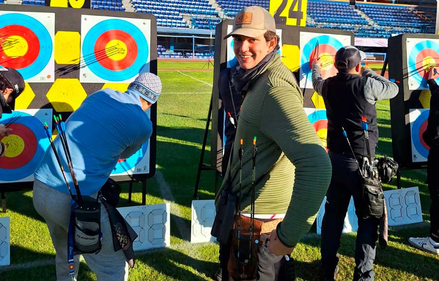 Rodrigo González de Alba de Aguascalientes gana el Abierto de Arquería en Monclova Coahuila