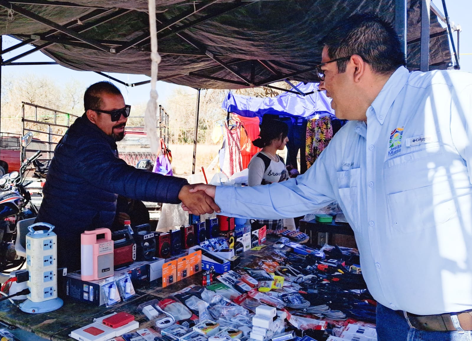 El Alcalde César Medina refuerza comunicación con tianguistas del Municipio de Jesús María