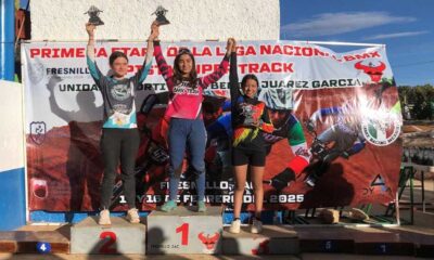 Destacan ciclistas de Aguascalientes en la Liga Nacionald e BMX México