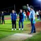 El Alcalde de Jesús María César Medina inauguró el torneo 2025 de la Liga de Beisbol y Softbol Toros Bravos