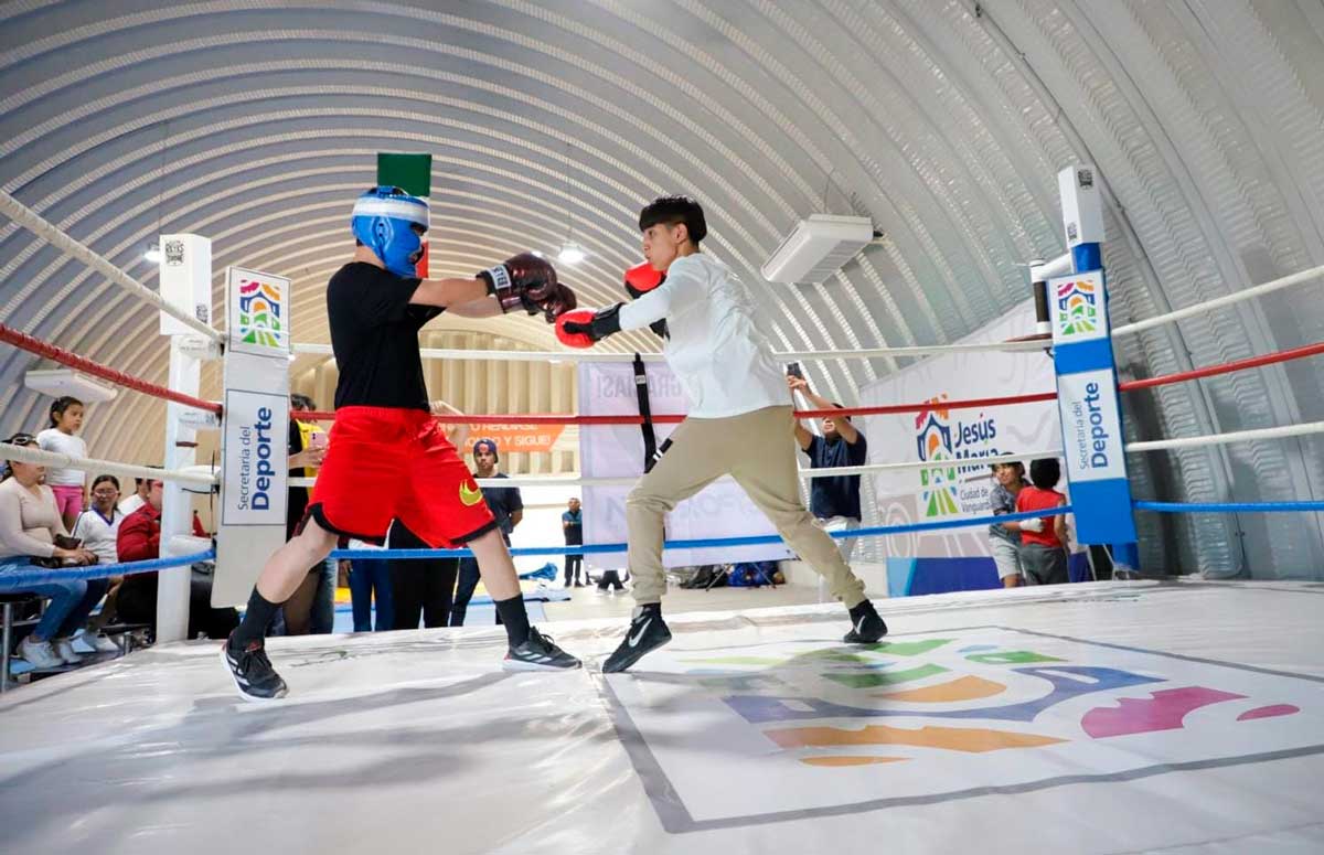 El boxeo crece en Jesús María con nuevo ring profesional