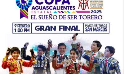 Este domingo la gran final de la Copa Aguascalientes Taurina 2025