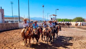 La Academia Municipal de Jesús María venció a la Escuela Municipal de Tepezalá en la primera eliminatoria Estatal de charrería