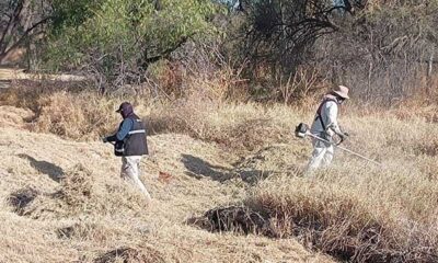 Refuerza municipio de Aguascalientes los trabajos de prevención de incendios en la Pona