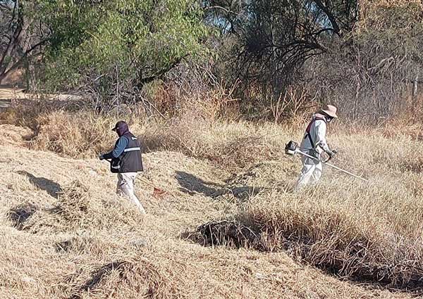 Refuerza municipio de Aguascalientes los trabajos de prevención de incendios en la Pona