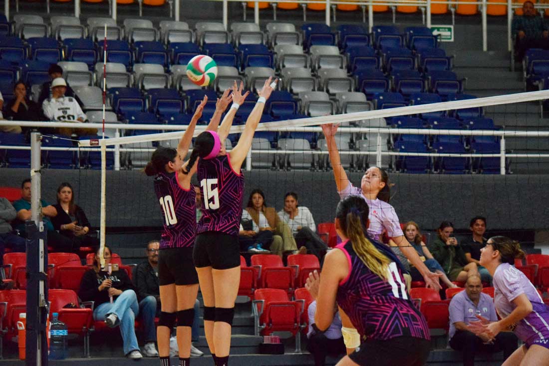 Rielerags de Aguascalientes cae ante las líderes de la Liga Mexicana de Voleibol Tapatias