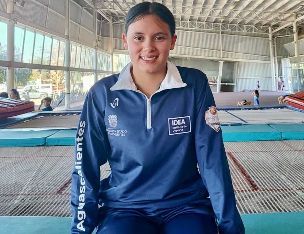 Aguascalentense estará en el Campeonato Panamericano Junior de Gimnasia de Trampolín