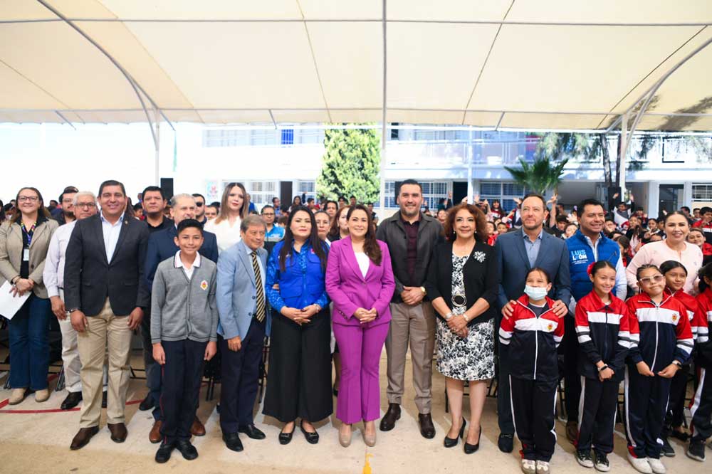 Gobernadora Tere Jiménez arranca jornadas Nacionales de Salud Escolar en Aguascalientes