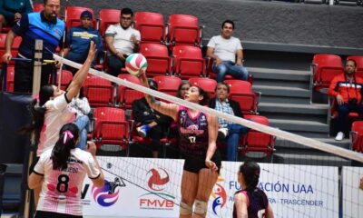 Indomables superan a las RielereAgs en la Liga Mexicana de Voleibol