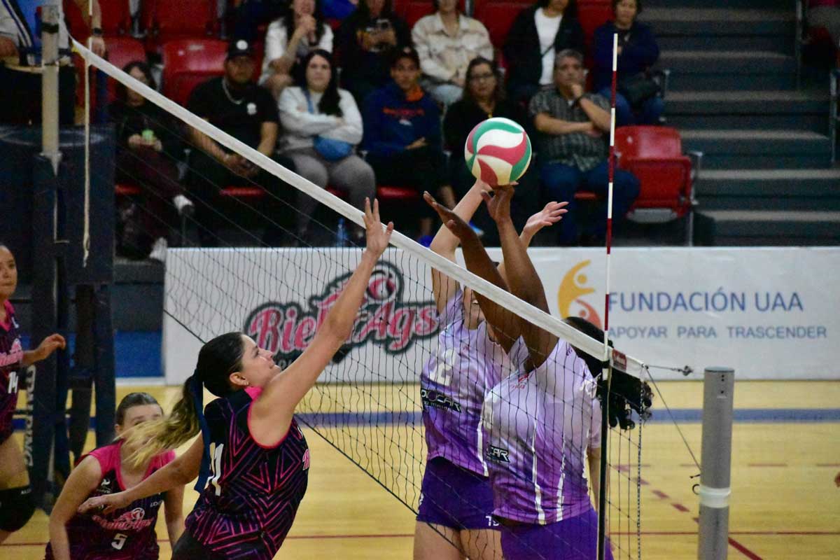 RielerAgs recibe a Juanios Team en la Liga Mexicana de Voleibol